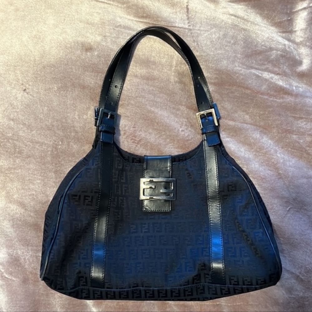 Fendi Black Women's Zucchini Bag - Picture 8 of 9